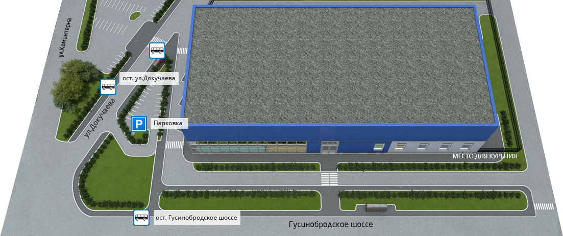 Схема автовокзала